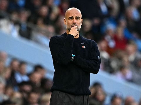 Pep Guardiola's contract ends this season