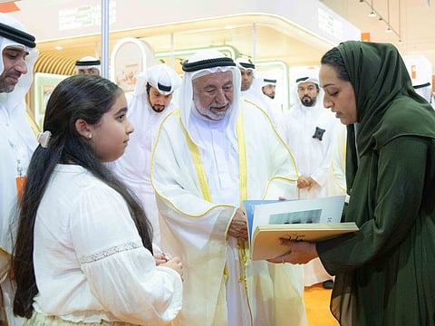 His Highness Dr Sheikh Sultan bin Mohammed Al Qasimi, Supreme Council Member and Ruler of Sharjah, touring SIBF at Expo Centre Sharjah on Wednesday
