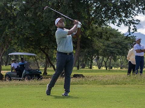 Rayhan Thomas is looking to play his way onto the DP World Tour