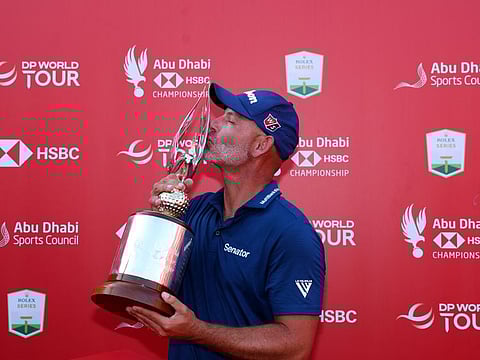 Paul Waring won the Abu Dhabi HSBC Championship in November