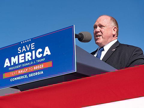 Tom Homan, the former acting head of the US Immigration and Customs Enforcement agency.
