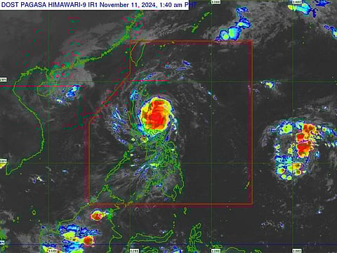 There were no immediate reports of casualties or damage as Typhoon Toraji hit the nation's northeast coast.