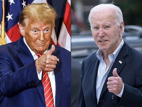 Trump will meet Biden at the Oval Office at 8pm (UAE time) on Wednesday.