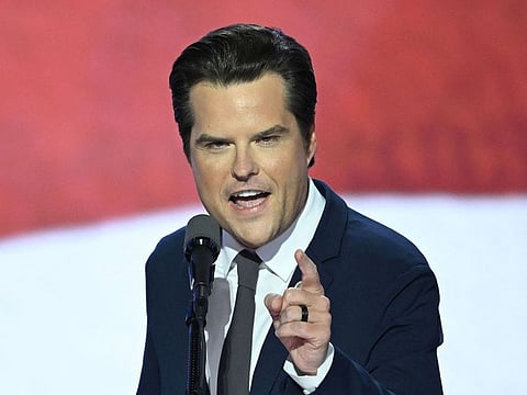 Gaetz remains the subject of a House ethics investigation.