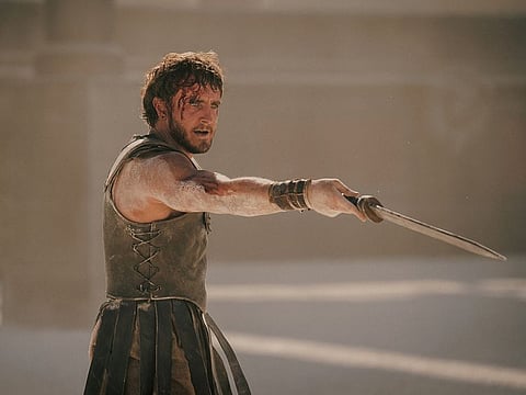 Irish actor Paul Mescal ("Normal People") as Lucius, the son of Russell Crowe's Maximus.