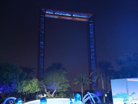 The results of the year-long national survey were revealed with a drone show and Dubai Frame lighting up in blue to mark the World Diabetes Day.