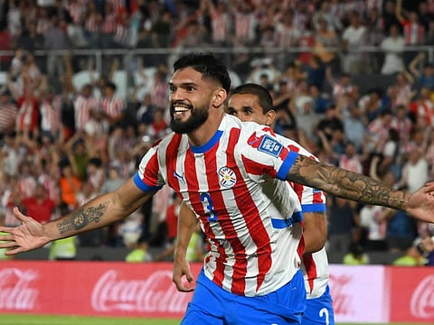 Paraguay defender Omar Alderete is ecstatic after scoring the winner against world champions Argentina in the 2026 Fifa World Cup South American qualifiers.