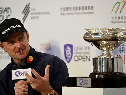 Justin Rose is competing on the Asian Tour this week