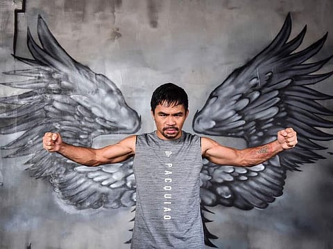 Fans can meet boxing icon Manny Pacquiao at the Global Village in Dubai