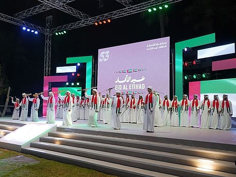 The Sharjah Eid Al Etihad Committee organised a special Eid Al Etihad event at Sharjah National Park to commemorate the 53rd Eid Al Etihad