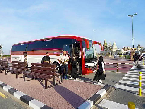 Route 108 will directly connect Satwa Bus Station to Global Village