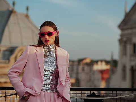 Sequins are in style this season