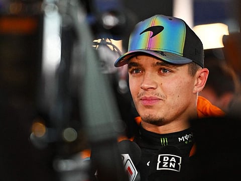 McLaren's Lando Norris of Great Britain, who won three races this season to give Max Verstappen some nervy moments, made some errors that cost him the title.