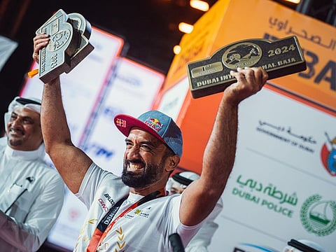 UAE rider Mohammed Al Balooshi made history by becoming the first rider in the Arab world to achieve such a milestone.