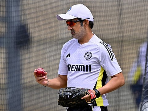 Indias team coach Gautam Gambhir had rushed back to India due to a family emergency.