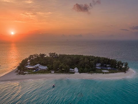 Jumeirah Thanda Island is an uninhabited, 5-hectare tropical island in the turquoise waters of the Indian Ocean.