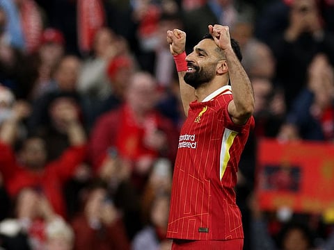 Salah is Liverpool's top scorer this season