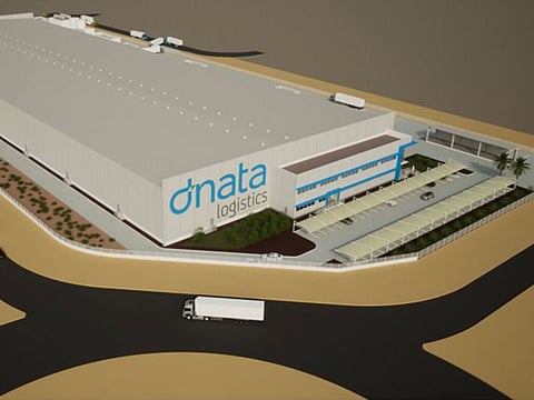It's a 57,000 square metre facility that dnata Logistics is working on at Dubai South.