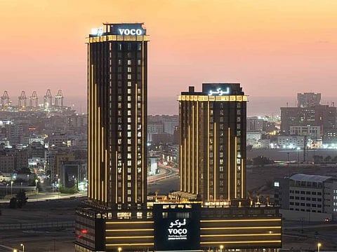 A view of the voco Jeddah Gate