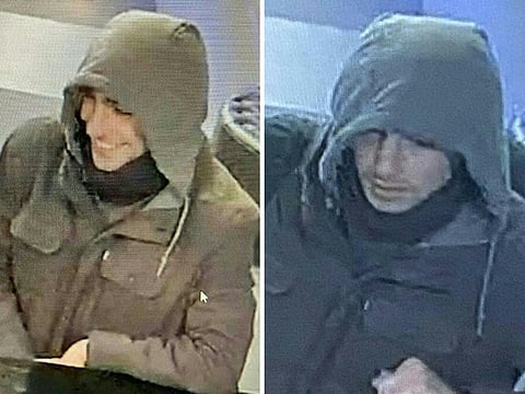 This handout images released by the New York Police Department (NYPD) via X show the individual sought in connection to the shooting of UnitedHealthcare CEO Brian Thompson.