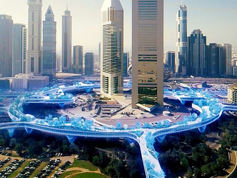 The project will feature an integrated network of walking routes, comprising 112 kilometres of waterfront promenades, 124 kilometres of green trails, and 150 kilometres of rural and mountainous paths.