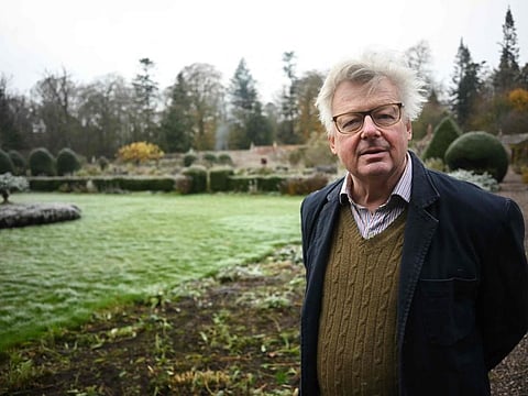 William Richard Fletcher-Vane, better known as Lord Inglewood, on his estate at Hutton-in-the-Forest, near Penrith, northern England on November 18, 2024.