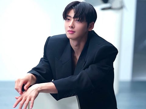 Cha Eun-woo is one of the four celebrties part of the reality show, 'Rented in Finland'.