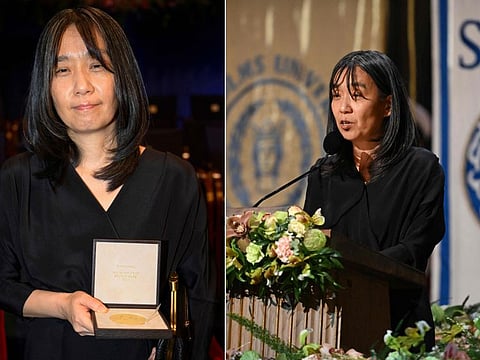 Han Kang, first South Korean author to win the Nobel literature prize