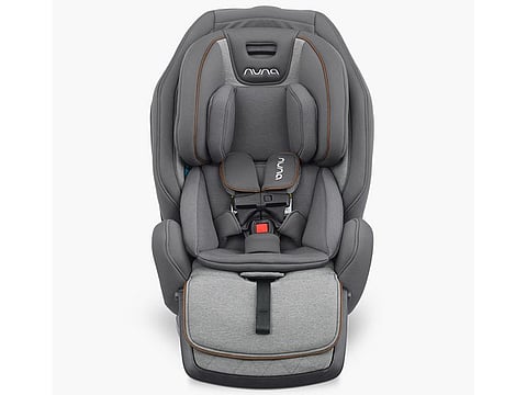 Nuna EXEC Car Seat with Slip Cover in granite colour