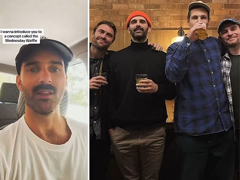 Perez and his friends share weekly video life updates with each other, as a way to keep in touch.