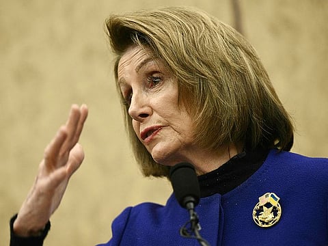 File photo of US Representative Nancy Pelosi, Democrat of California