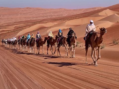 The 33 participants from 17 countries have passed a major point - in the shifting sands of the Western Desert