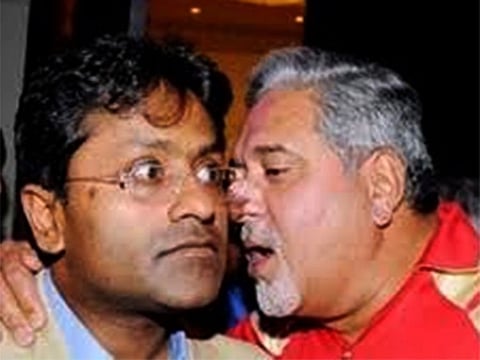 File photo: Lalit Modi and Vijay Mallya