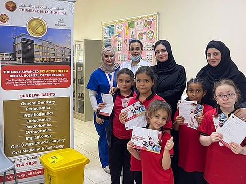 Thumbay Dental Hospital Collaborates with Ajman Private Education Affairs Office