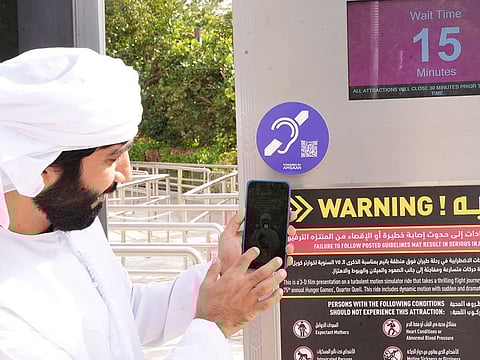 Majed Murad Mazer Al Bloushi was born deaf. Today, the 30 year old tour guide, who has not only overcome the challenges he faced, is out to empower others like him too.