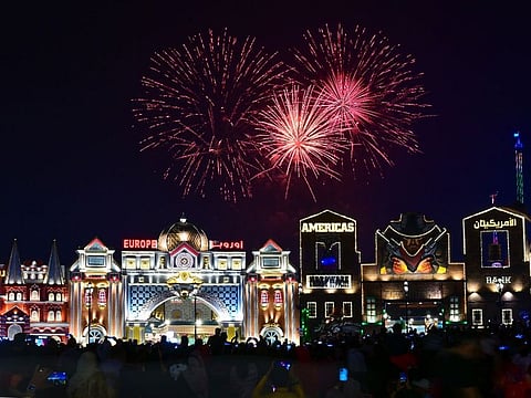 Fireworks at the Global Village are a veritable treat.