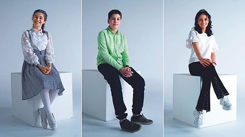 The iMatter program is empowering students like Leen Mohamad Mayed, Amir Mohammed Yousef and Jana Samir Sallam to create tools and help raise awareness about the environment