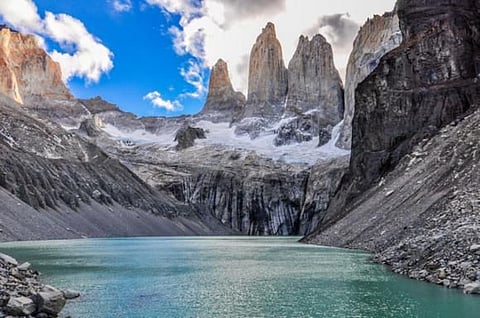 The Cordillera Paine towering above the park are a vision in stark beauty, and mesmerising in how stunning nature untouched can be.
