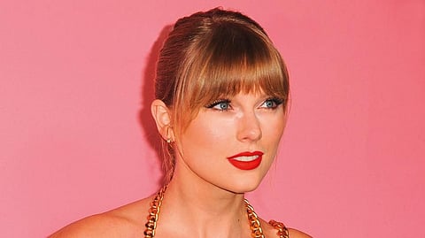 Taylor Swift’s textured fringe