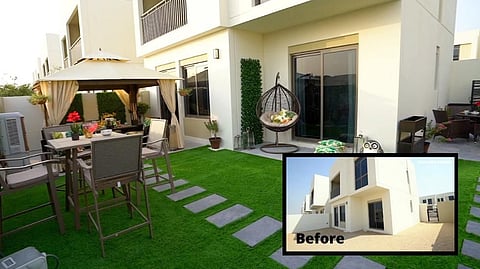With the weather getting cooler, Bhavesh Rawal gave his villa in Dubai a timely outdoor makeover with help from experts at Danube Home