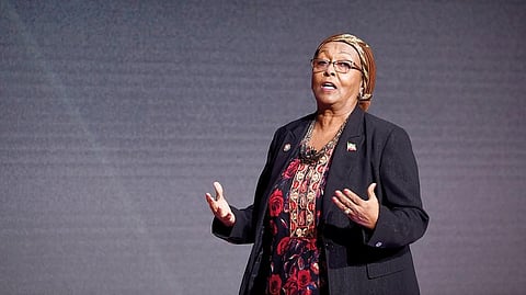 A problem may appear difficult, but the best way to solve it, says Edna, is to stick with it constantly. 'That is how you can bring about change’