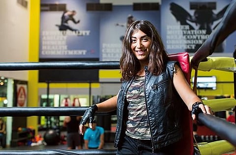 Joelle hopes to become a full-time wrestler and be part of the US-based WWE.