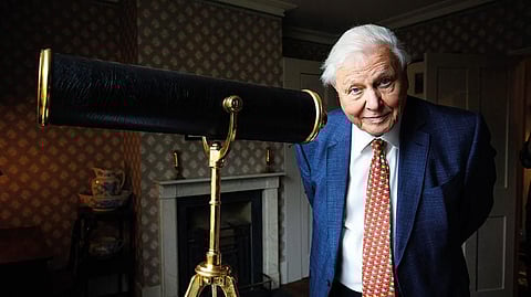 While Sir David jokes he doesn't celebrate birthdays any more, he is firmly committed to further projects spanning the next 18 months