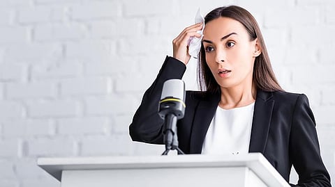 Whether it's through posting Instagram Stories or doing a work presentation, there are ever-increasing ways to get used to talking publicly