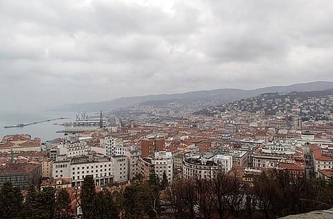 Trieste’s port is one of the most active in Italy.