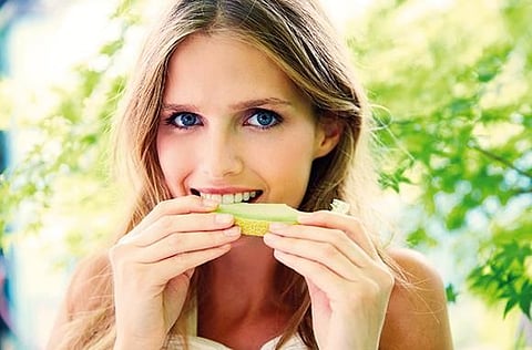 Following a diet that’s heavy on fruits and vegetables and low on processed foods may prevent breast cancer.