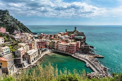 Catch views of colourful Vernazza in Italy’s La Spezia on board the Royal Caribbean
International's luxurious Liberty of the Seas.