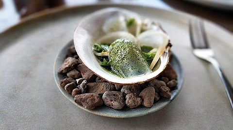 Simple traditional meals at Koks