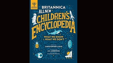 The All New Children’s Encyclopedia is a cartwheeling compendium of interconnected facts, questions, answers and not-sures, taking the reader from the Big Bang to the future of thought-controlled body parts