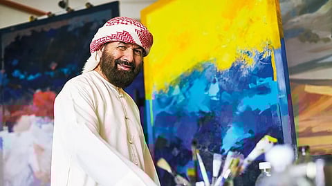 The Emirati art icon's work is hugely recognised and finds place at prestigious museums such as the British Museum, the Louvre in Paris, Northwest Museum of Culture and Arts in Washington, Museum of Contemporary Art in Shanghai, Museum of Modern Art in New Delhi and the Jordan National Museum of Fine Arts